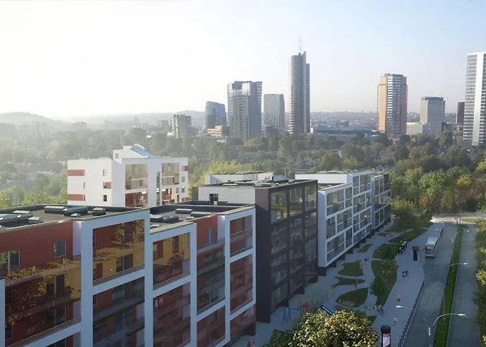 公寓 Nice With Nice Balcony 维尔纽斯